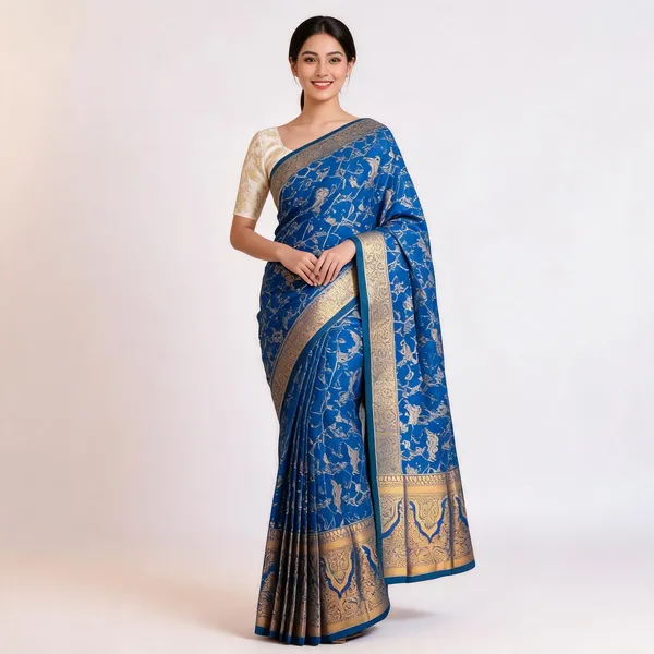 KP_6000_SOFT_LICHI_SILK_SAREE