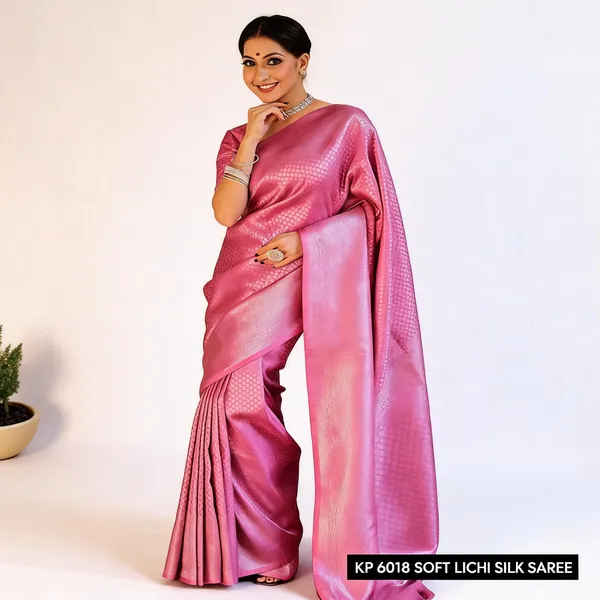 KP_6018_SOFT_LICHI_SILK_SAREE