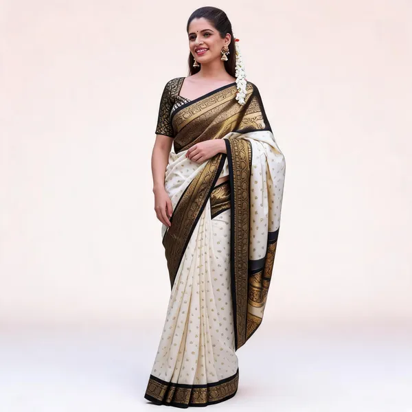 KP_6019_SOFT_LICHI_SILK_SAREE