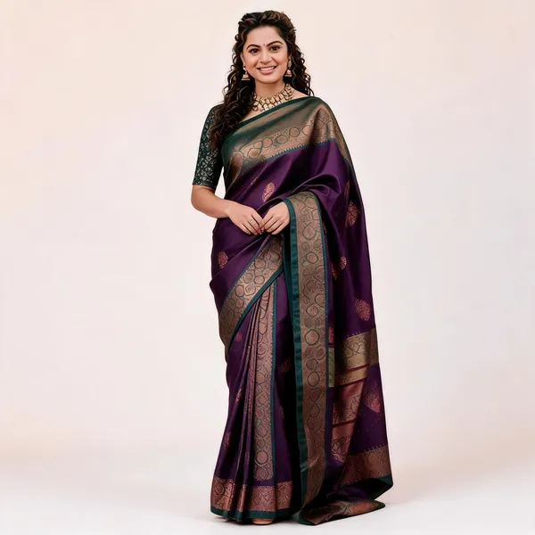KP_6028_SOFT_LICHI_SILK_CLOTH_SAREE