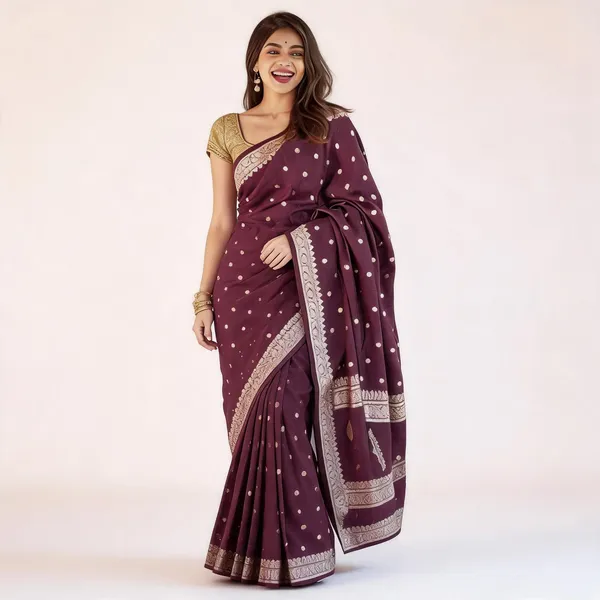 KP_6040_WINE_SOFT_LILAN_SAREE