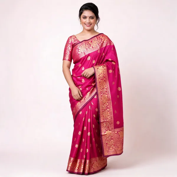 KP_6041_PINK_SOFT_LICHI_SILK_SAREE