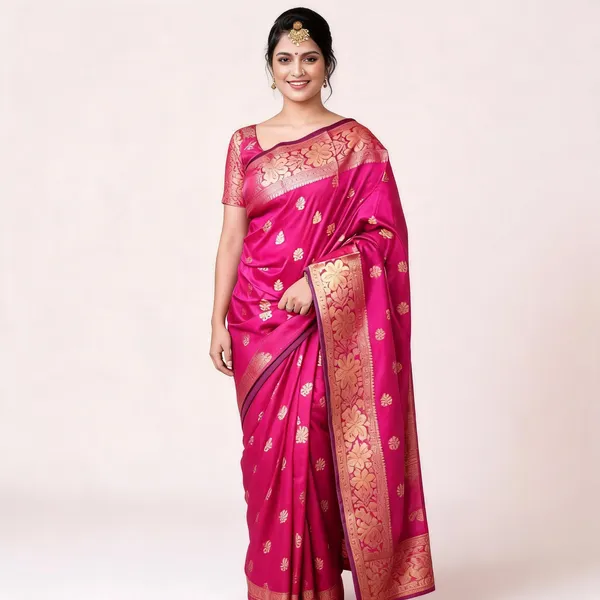 KP_6041_PINK_SOFT_LICHI_SILK_SAREE