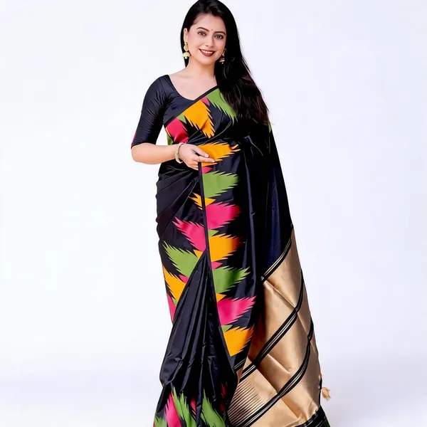 KP_6042_SOFT_LICHI_SILK_SAREE