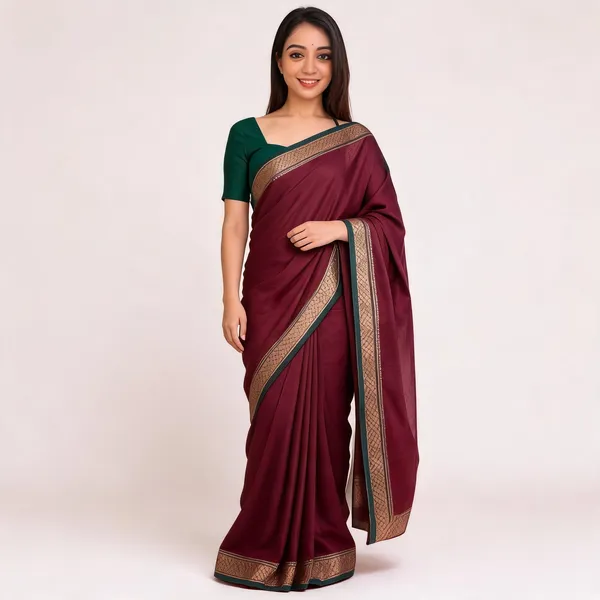 KP_6059_SOFT_LICHI_SILK_SAREE