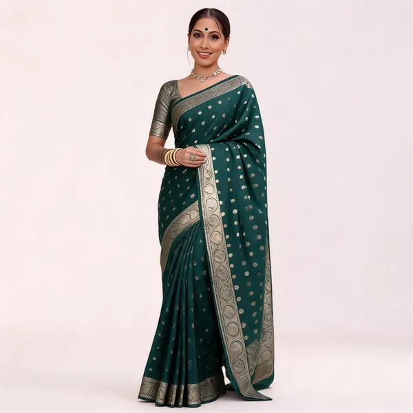 KP_7000_BEAUTIFUL_SOFT_LITCHI_SILK_CLOTH_SAREE