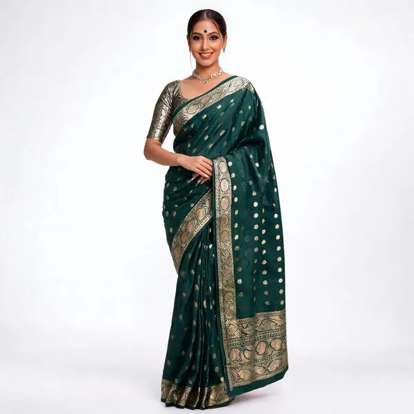 KP_7000_BEAUTIFUL_SOFT_LITCHI_SILK_CLOTH_SAREE