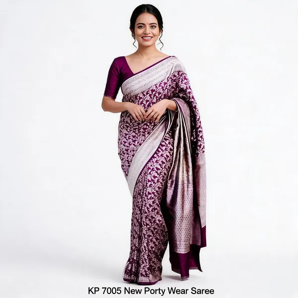 KP_7005_New_Party_Wear_Saree