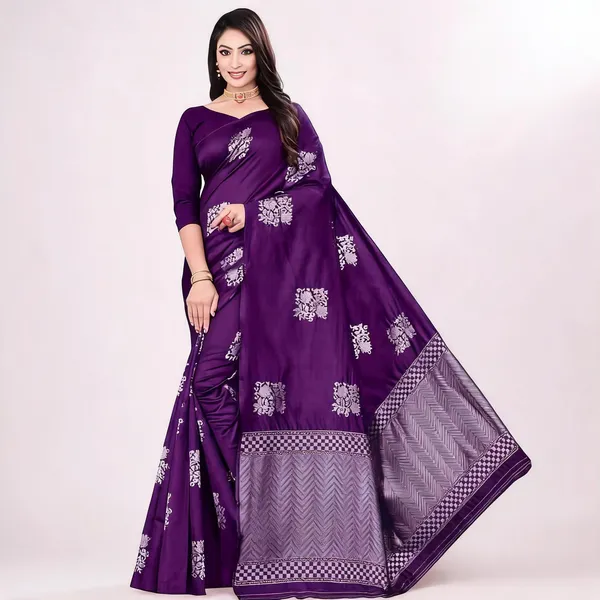 KP-R_102_New_Wine_Silk_Saree