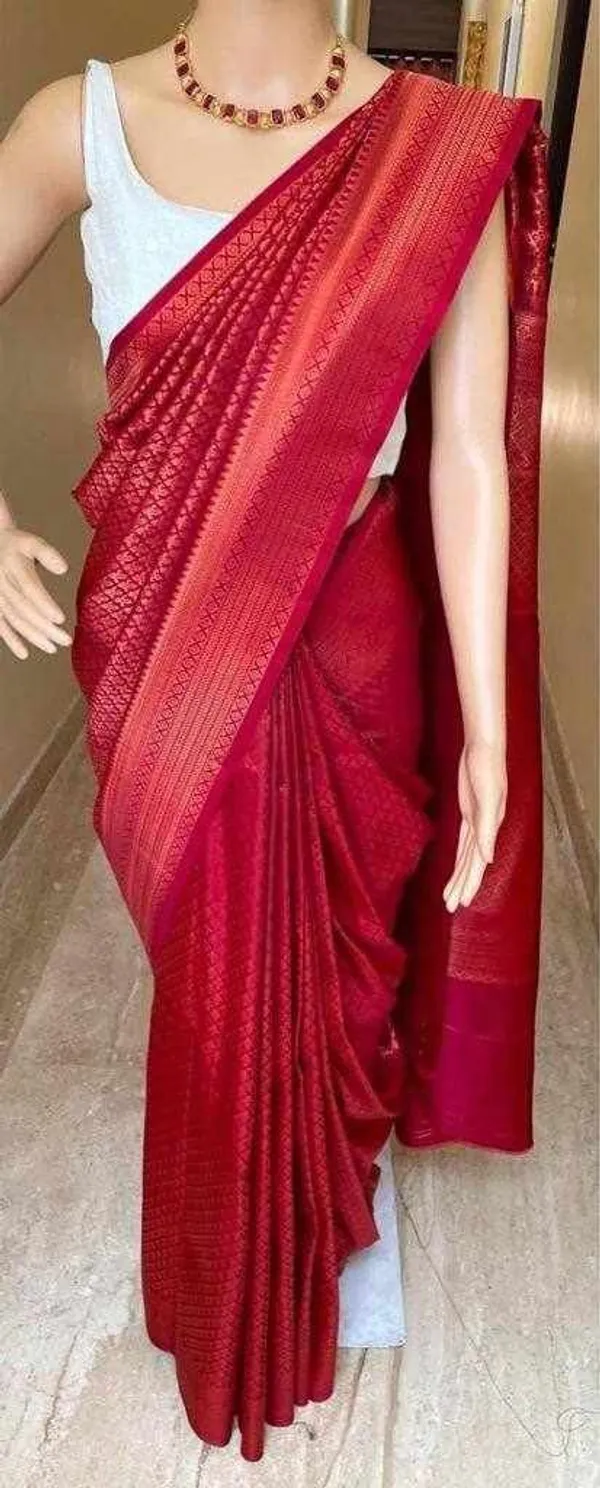 KP-R_130_Beautiful_Silk_Maroon_Saree