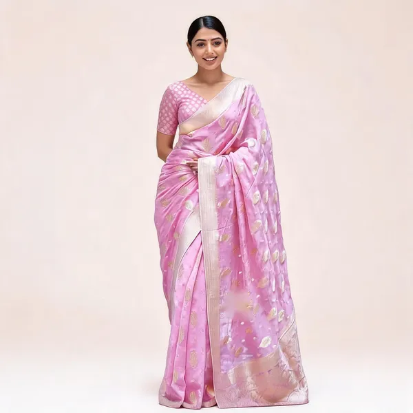 KP-R_190_New_Traditional_Wear_Pink_Saree