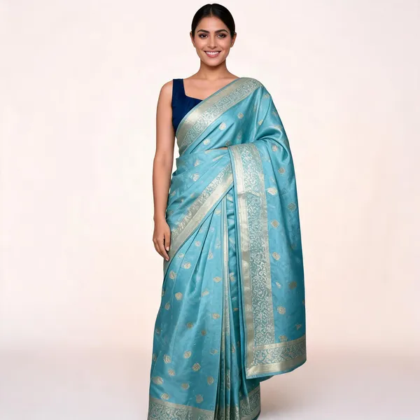 KP-R_210_Beautiful_Party_Wear_Sky_Blue_Saree