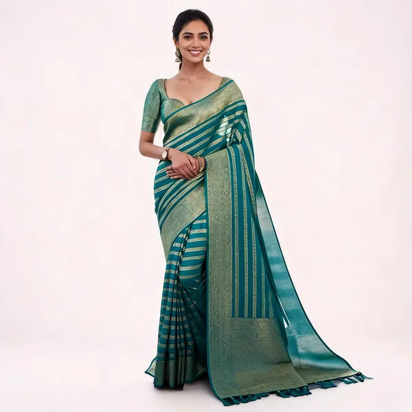 KP-R_232_Beautiful_Silk_Cloth_Party_Wear_Saree