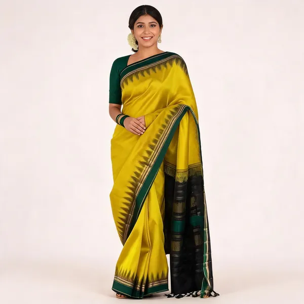 KP-R_249_SOFT_LICHI_SILK_CLOTH_Saree