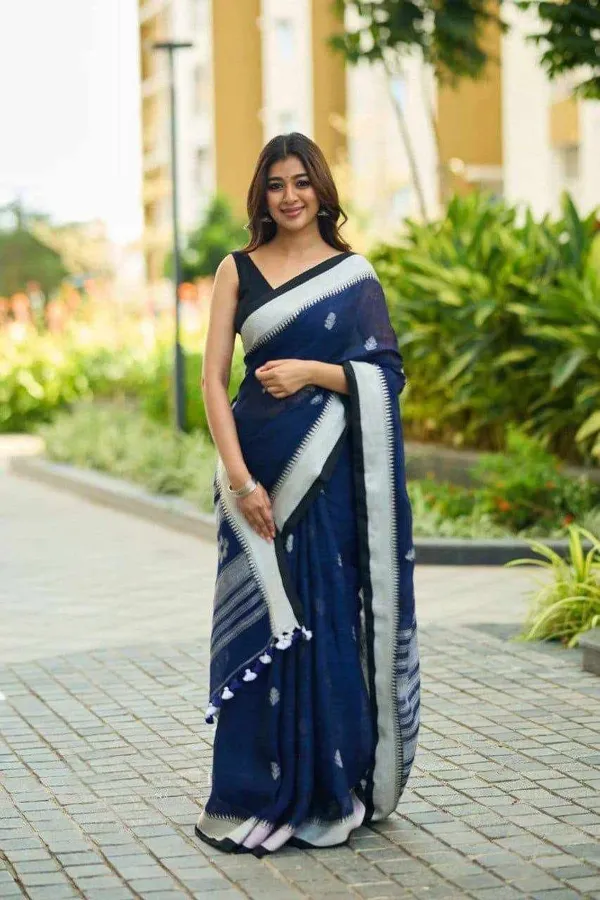 KP-R_251_SOFT_LILAN_Navy_Blue_Saree