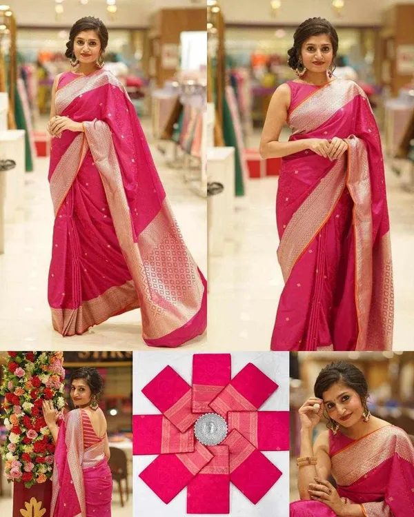 KP-R_260_SOFT_LICHI_SILK_Saree