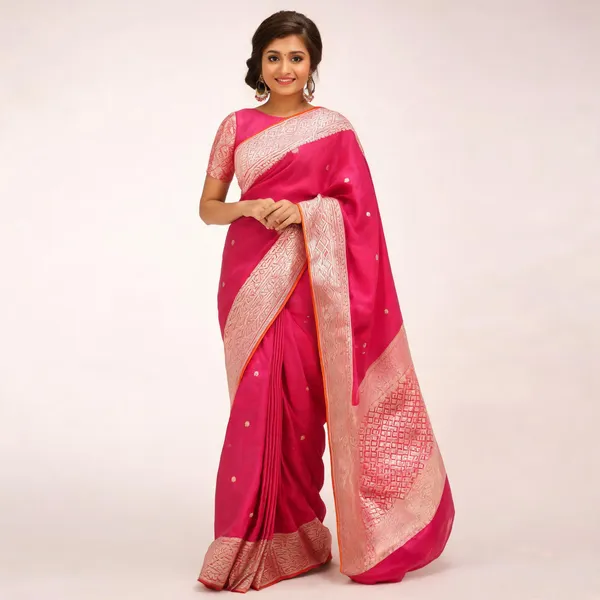 KP-R_260_SOFT_LICHI_SILK_Saree