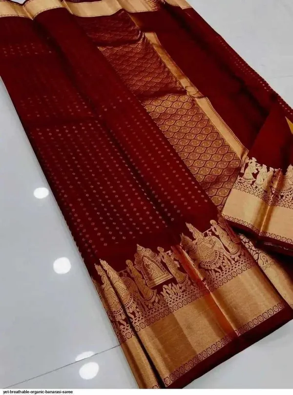 KP-R_262_New_Regular_Wear_Maroon_Saree