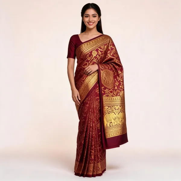 KP-R_271_PURE_GOLD_ZARI_SAREE