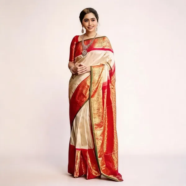 KP-R_273_SOFT_LICHI_SILK_CLOTH_Saree