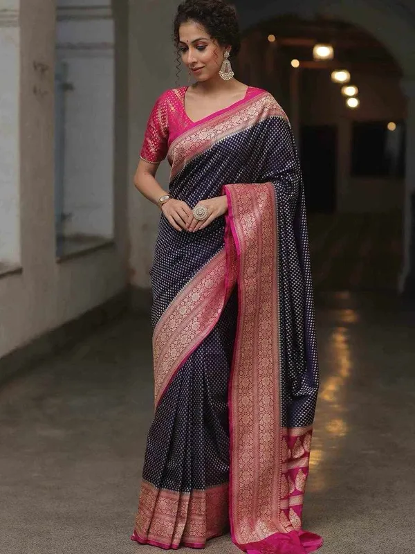 KP-R_279_SOFT_LICHI_SILK_CLOTH_Saree