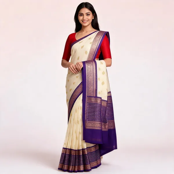 KP-R_281_SOFT_LICHI_SILK_CLOTH_Saree