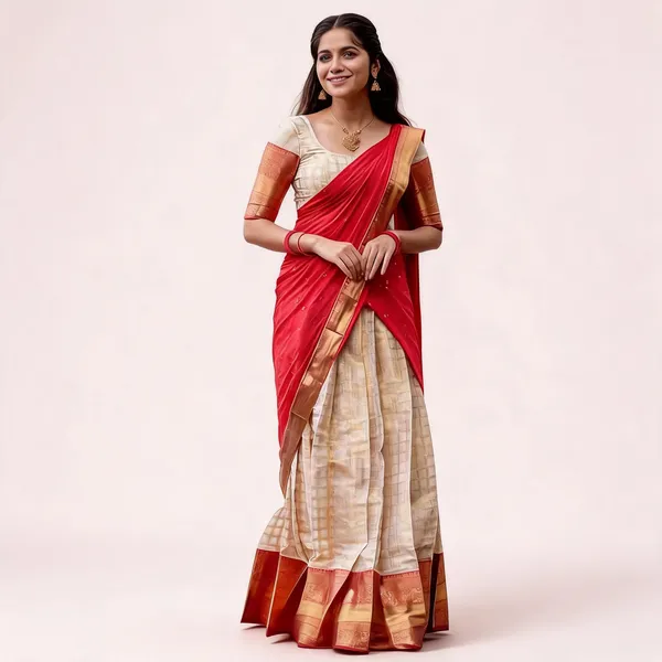 KP-W_352_New_Kanjiveram_Silk_Half_Saree