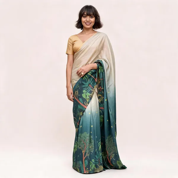 KP-W_355_New_Digital_Printed_Party_Wear_Saree