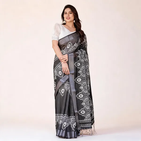 KP-_W_358_Digital_Printed_Saree