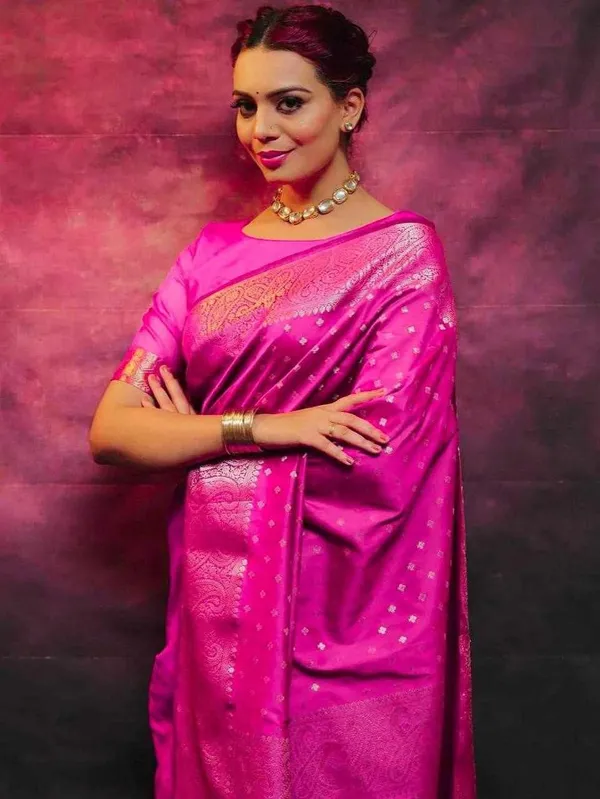 KPR_218_PINK_SOFT_LICHI_SILK_SAREE
