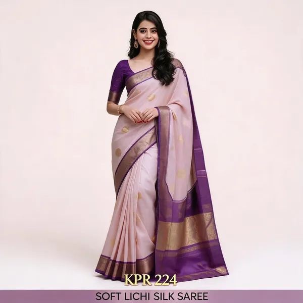KPR_224_SOFT_LICHI_SILK_SAREE