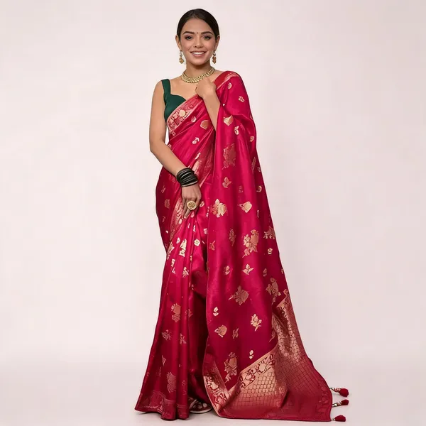 KPR_226_PINK_SOFT_LICHI_SILK_SAREE