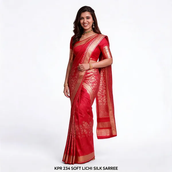 KPR_234_SOFT_LICHI_SILK_SAREE