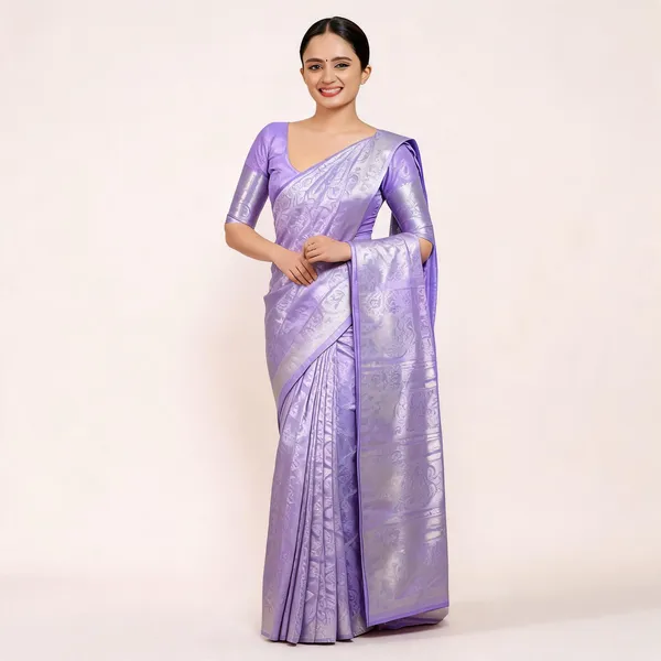 KPR_259_BEAUTIFUL_SOFT_LICHI_SILK_SAREE