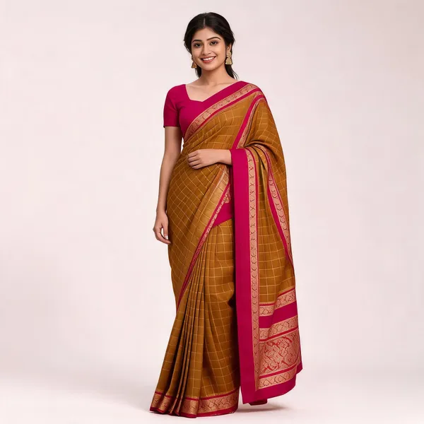 KPR_287_BEAUTIFUL_JACQUARD_BORDER_SAREE