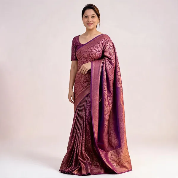 KPR_298_SOFT_LICHI_SILK_CLOTH_SAREE