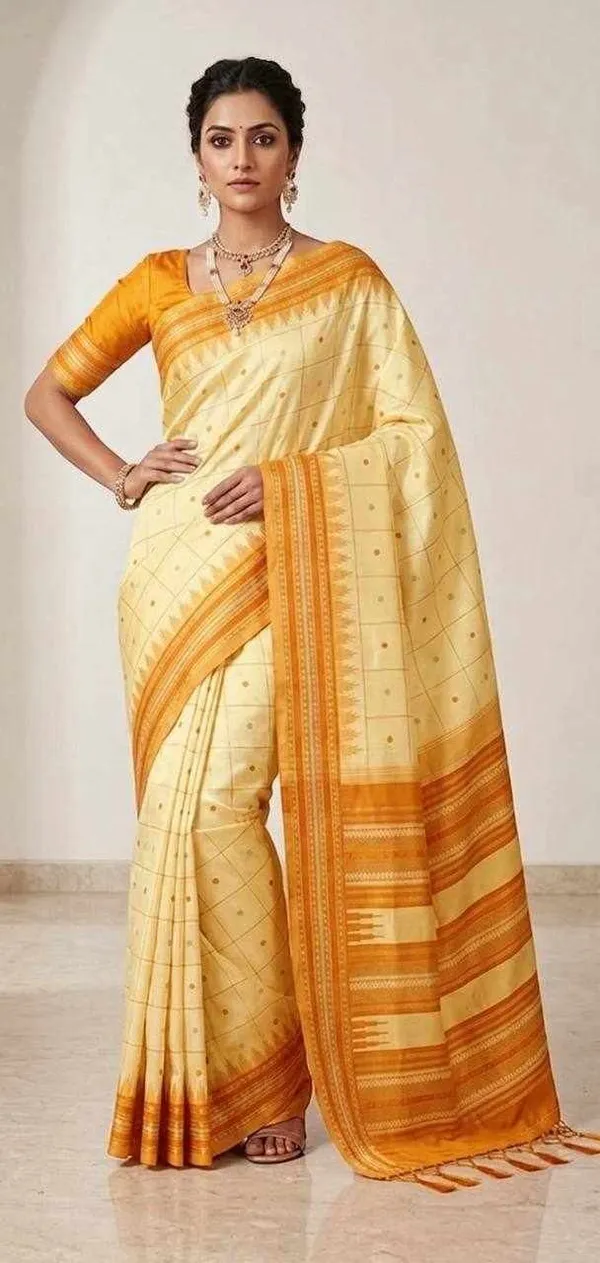KPR_304_NEW_BEAUTIFUL_SOFT_LITCHI_SILK_CLOTH_SAREE