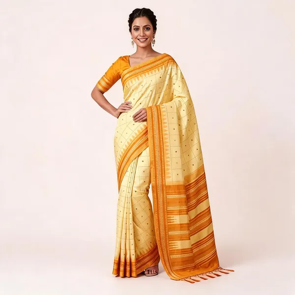 KPR_304_NEW_BEAUTIFUL_SOFT_LITCHI_SILK_CLOTH_SAREE