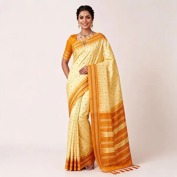 KPR_304_NEW_BEAUTIFUL_SOFT_LITCHI_SILK_CLOTH_SAREE