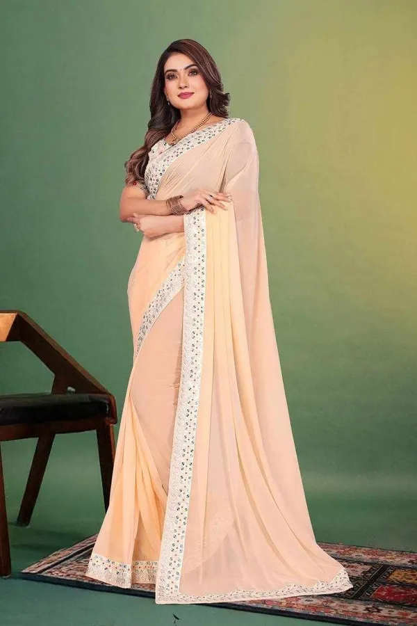 KPW_207_Beautiful_Faux_Georgette_Saree