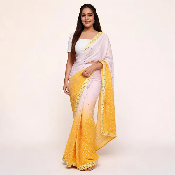 KPW_308_Heavy_Fox_Georgette_With_Pedding_Partywear_Saree