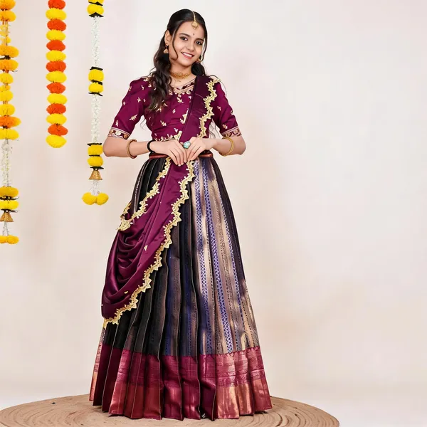 KPW_331_Kanjiveram_Silk_Zari_Lehanga