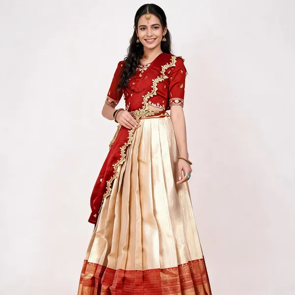 KPW_331_traditionl_Kanjiveram_Silk_Zari_Lehanga