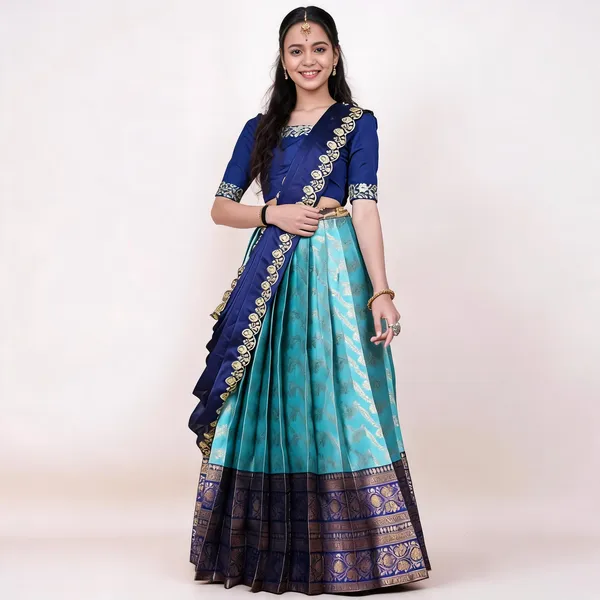 KPW_332_Kanjiveram_Silk_Zari_Lehanga_Banarashi_Silk_Duppta