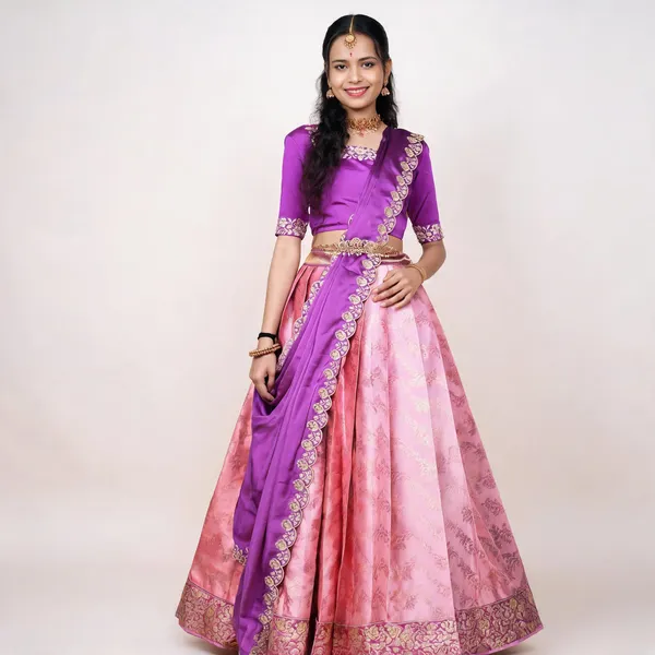 KPW_332_Pink_Kanjiveram_Silk_Zari_Lehanga