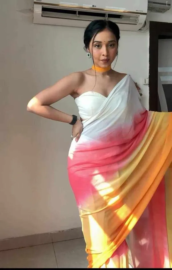 KPW_337_Beautiful_Bandhani_Design_Ready_To_Wear_Saree