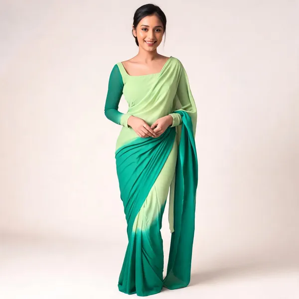 KPW_338_Pure_Soft_Georgette_Ready_To_Wear_Saree