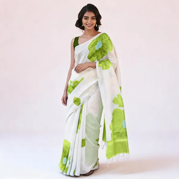 KPW_345_Green_Beautiful_Digital_Printed_Saree