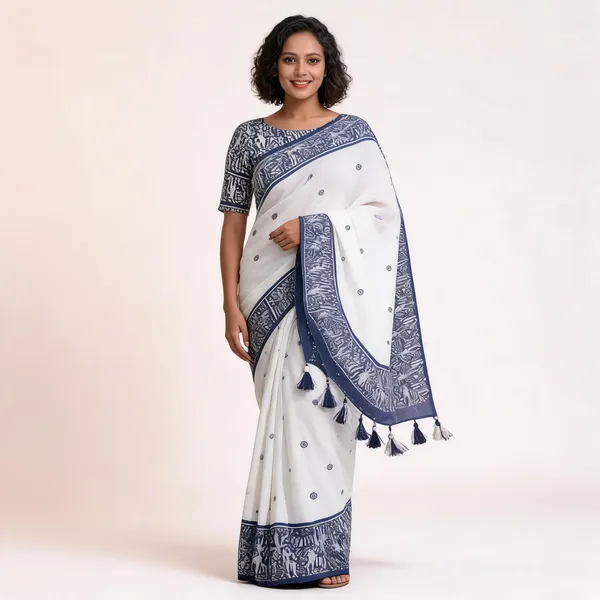 KPW_346_Beautiful_Digital_Printed_Blue_Saree
