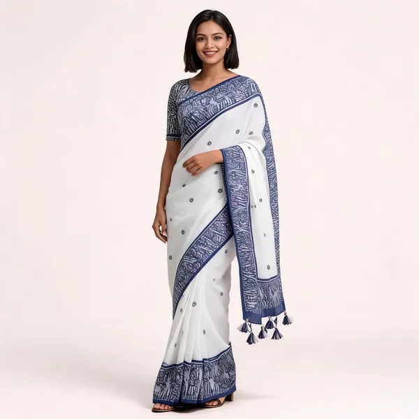 KPW_346_Beautiful_Digital_Printed_Blue_Saree